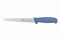 Нож Sanelli Ambrogio для рыбы Supra Colore (синяя ручка, гибкое лезвие, 18 см)