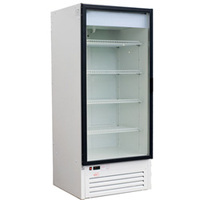 Холодильно-морозильный шкаф со стеклянной дверью SOLO SN G-0,75
